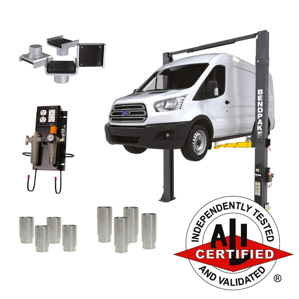 BEN 10AP-168-PKG — bendpak-10ap-168-pro-package-10apx-frame-cradle-pads-adapters-air-electric-workstation-5175644.jpg